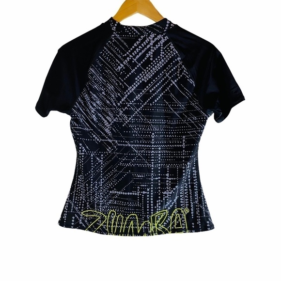 Speedo Zumba Half Zip Rash Guarde Size:M - Picture 2 of 4